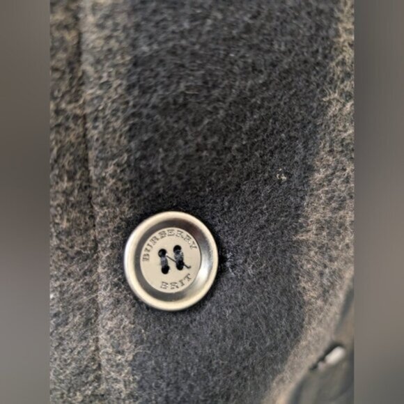 Burberry Brit Wool Blend Pea Coat - Size: US 4 - Picture 8 of 15